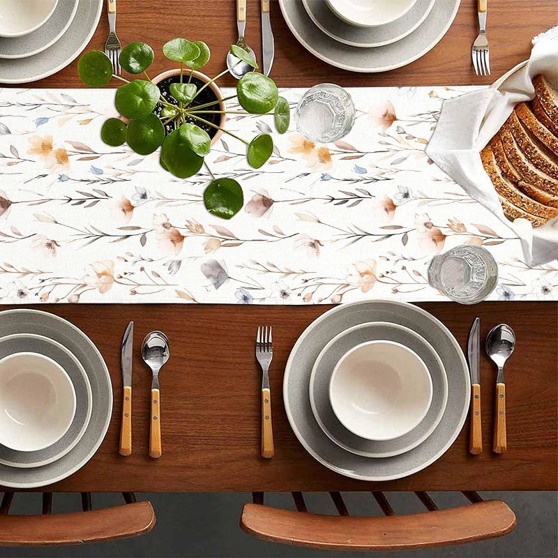 Flower Table Runner