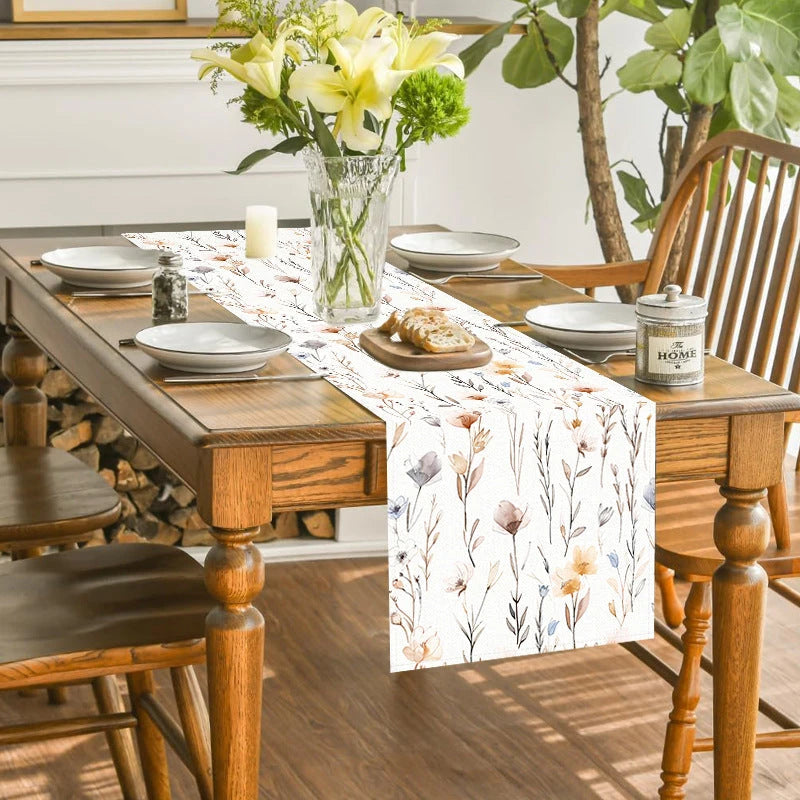 Flower Table Runner