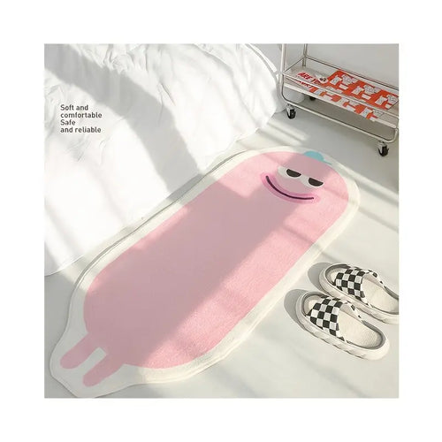 Adorable Little Monster Bedside Rug for Home Decor