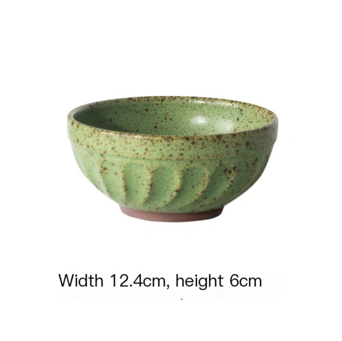 Vintage Handmade Stoneware Bowl for Creative Use