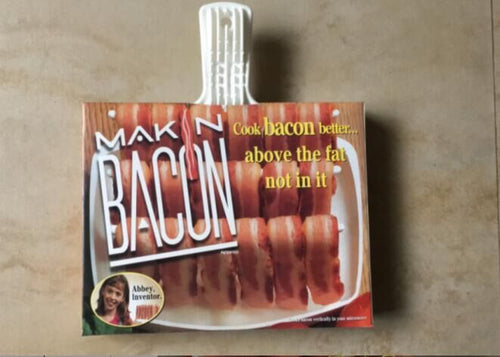 Bacon BBQ Grill Pan for Camping and Outdoor Cooking