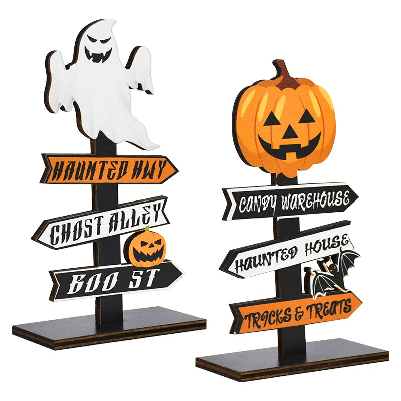 Halloween Wooden Ornament