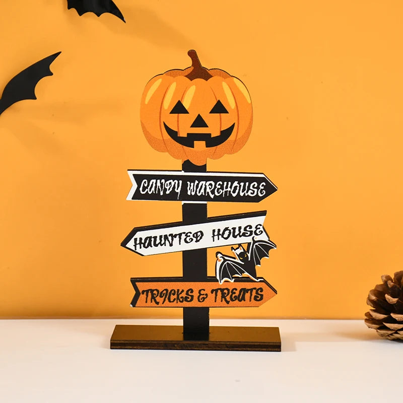 Halloween Wooden Ornament