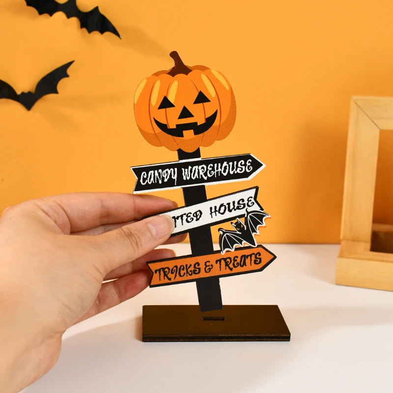 Halloween Wooden Ornament