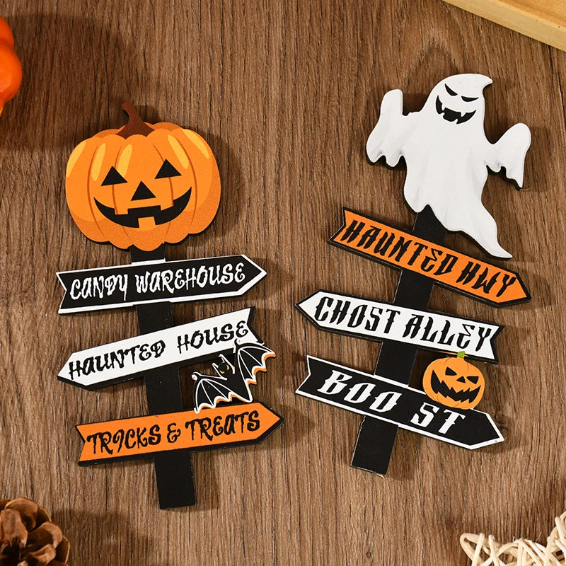 Halloween Wooden Ornament