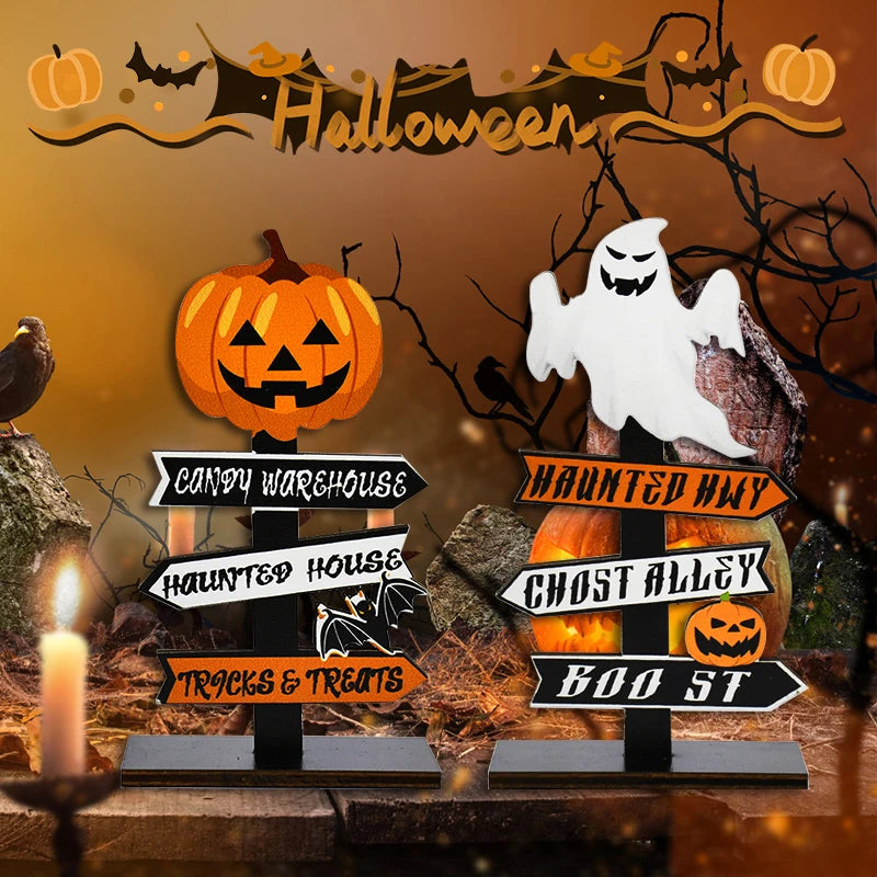 Halloween Wooden Ornament