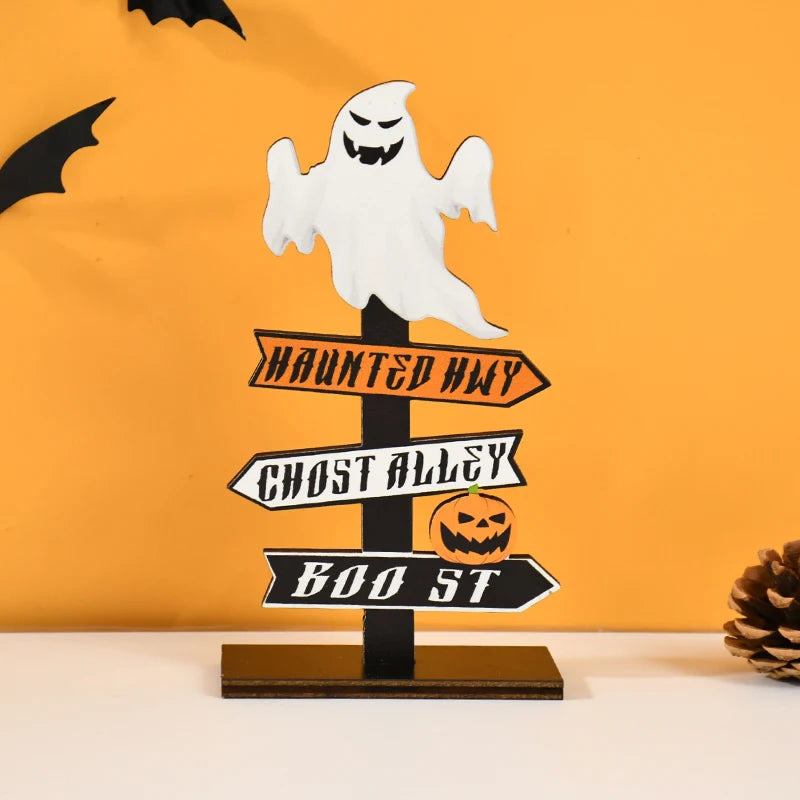Halloween Wooden Ornament