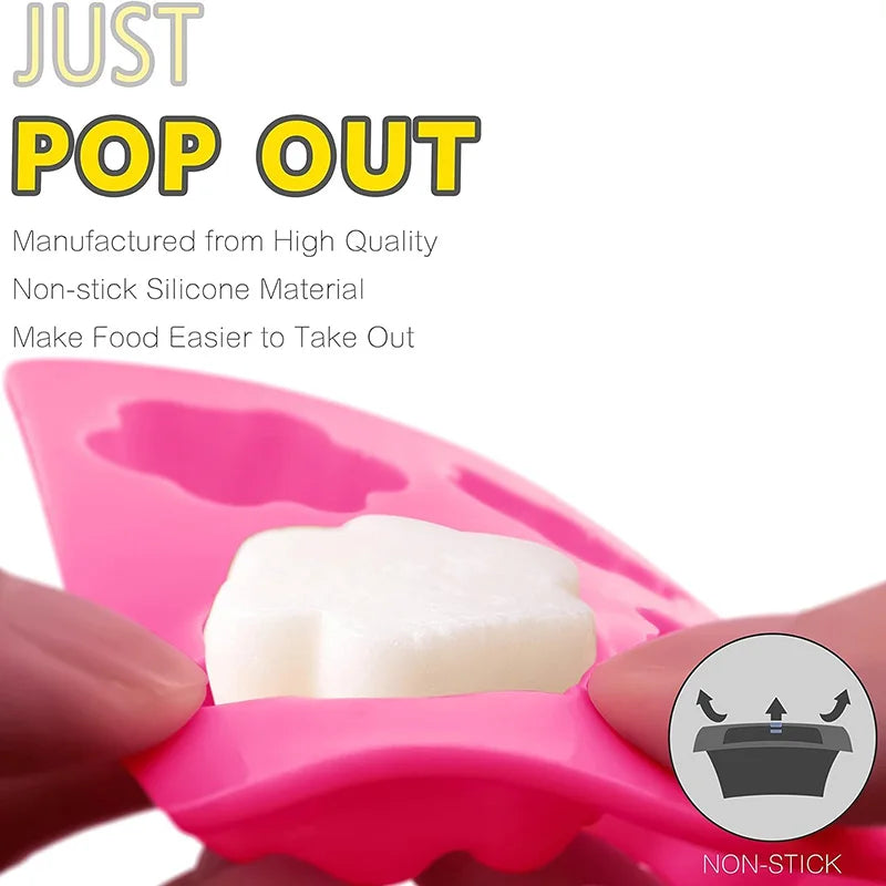 Silicone Molds Puppy Dog Paw and Dog Bone Silicone Dog Treat Molds