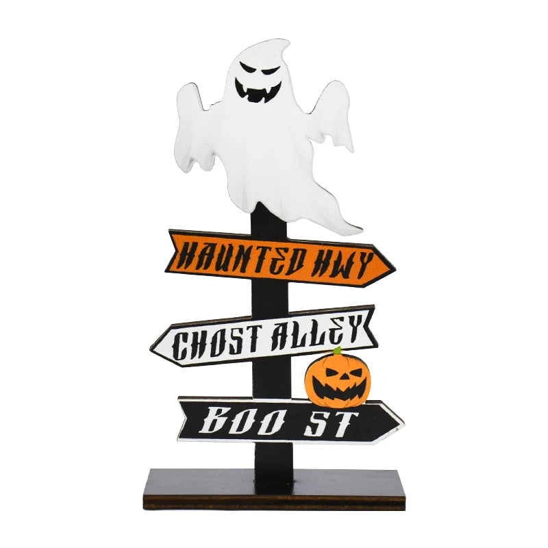Halloween Wooden Ornament